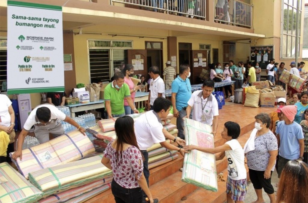 SPPI AND PDO ORGANIZE DONATION DRIVES FOR TAAL VICTIMS Photo2